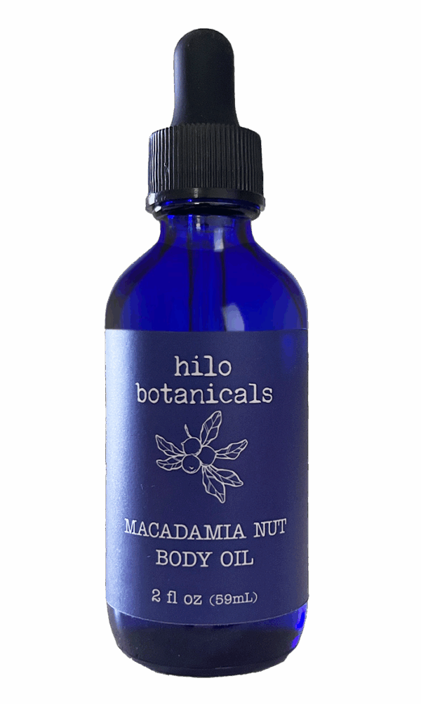 MACADAMIA NUT BODY OIL, 2 OZ, Unscented